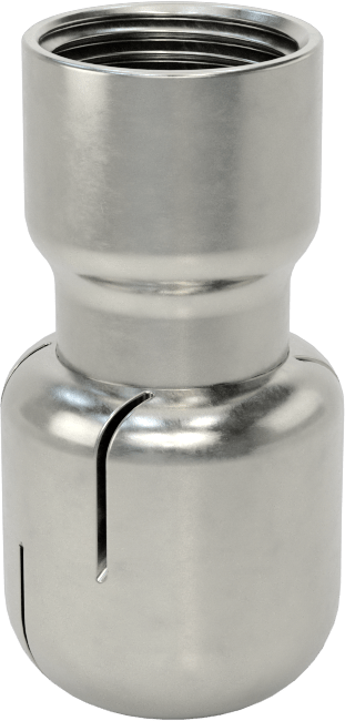 316 Paslanmaz Çelik Dönen Tank Yıkama Nozulu, 3/8 NPT Dişi, 20 PSI'da 12,1 gpm Akış Hızı