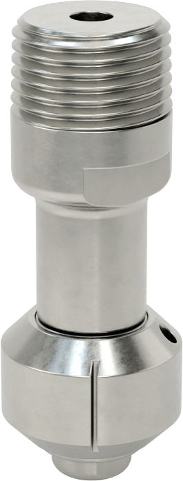 316 Paslanmaz Çelik Dönen Tank Yıkama Nozulu, 3/8 NPT Erkek, 20 PSI'da 3,5 gpm Akış Hızı