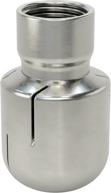 316 Paslanmaz Çelik Dönen Tank Yıkama Nozulu, 1/2 NPT Dişi, 20 PSI'da 18,3 gpm Akış Hızı