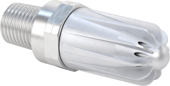 Hava Nozulu, 1/4 NPT Erkek Giriş, Alüminyum, 15 CFM @ 100 PSI