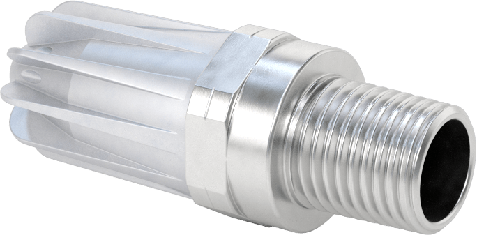 Hava Nozulu, 1/4 NPT Erkek Giriş, Alüminyum, 15 CFM @ 100 PSI