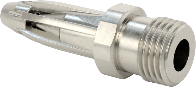 Hava Nozulu, 1/8 NPT Erkek, 316 Paslanmaz Çelik, 10 CFM @ 100 PSI, 5/16" Uç Dış Çapı