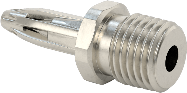 Hava Nozulu, 1/4 NPT Erkek Giriş, 316 Paslanmaz Çelik, 27 CFM @ 100 PSI