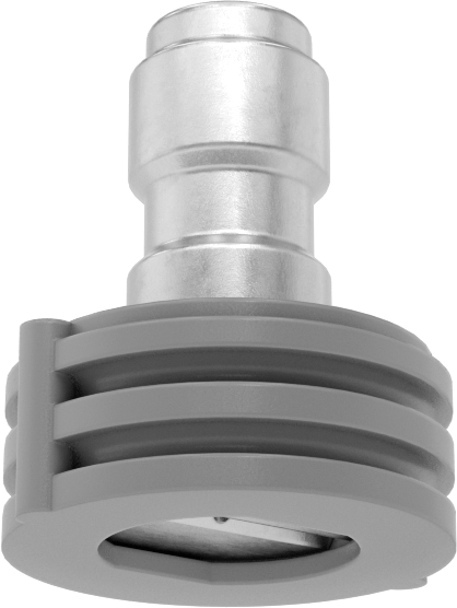 Hızlı Bağlantı Kesme Yüksek Basınçlı Püskürtme Nozulu, Düz, 2.7 gpm @ 300 PSI