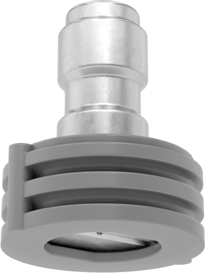 Hızlı Bağlantı Kesme Yüksek Basınçlı Püskürtme Nozulu, Düz, 1.9 gpm @ 300 PSI