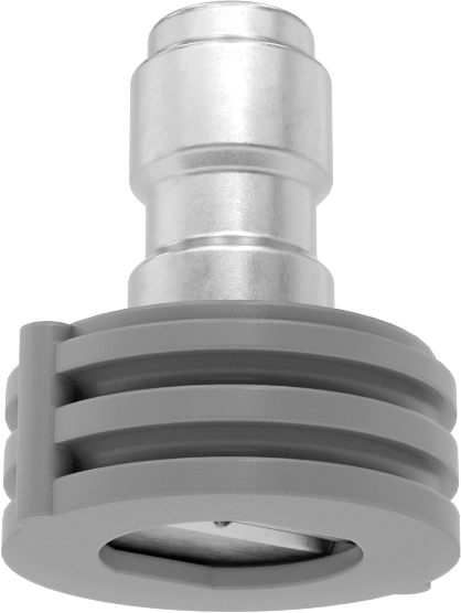 Hızlı Bağlantı Kesme Yüksek Basınçlı Püskürtme Nozulu, Düz, 3.3 gpm @ 300 PSI