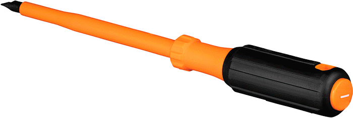 Elektrik Yalıtımlı Tornavida, Yastıklı Tutamaklı, 5/16" Oluklu, 11" Toplam Uzunluk