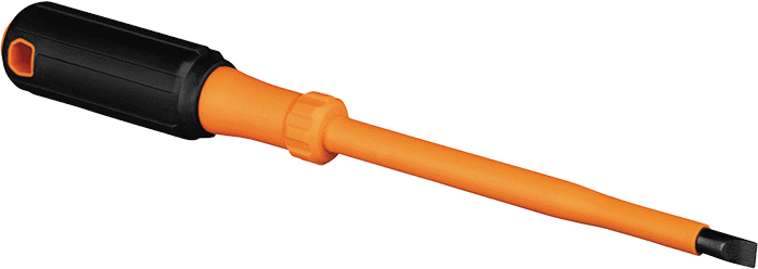 Elektrik Yalıtımlı Tornavida, Yastıklı Tutamaklı, 5/16" Oluklu, 11" Toplam Uzunluk