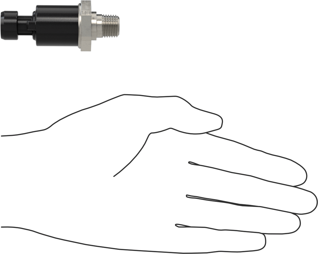 Basınç Transmitteri, 4-20 mA Akım, Aptiv Mp-150 Fiş Bağlantısı, 0-50 PSI