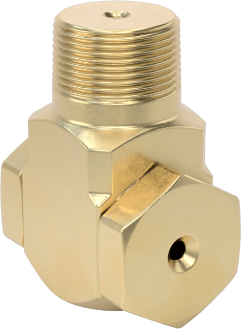 Dik Açı Tam Konik Püskürtme Nozulu, 3/8 NPT Erkek, 20 PSI'da 0,6 gpm