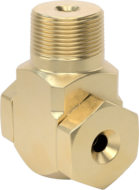 Dik Açı Tam Konik Püskürtme Nozulu, 3/8 NPT Erkek, 20 PSI'da 1,7 gpm