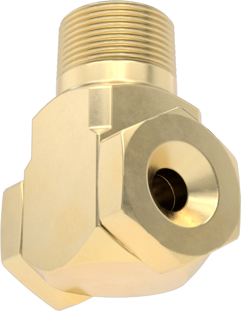 Dik Açı Tam Konik Püskürtme Nozulu, 3/8 NPT Erkek, 20 PSI'da 3,5 gpm