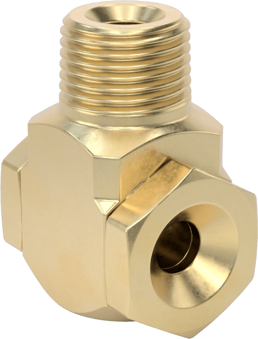 Dik Açı Tam Konik Püskürtme Nozulu, 1/2 NPT Erkek, 20 PSI'da 6,9 gpm