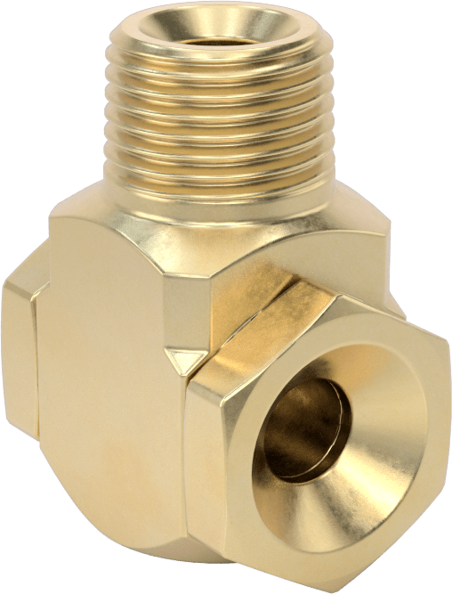 Dik Açı Tam Konik Püskürtme Nozulu, 1/2 NPT Erkek, 20 PSI'da 10,2 gpm