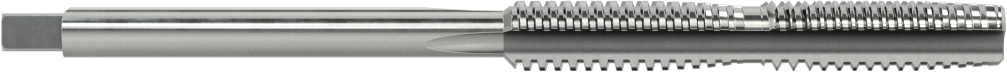 Trapez Dişli Tap, M10 x 2 mm Diş Boyutu, 2,56 inç Diş Uzunluğu