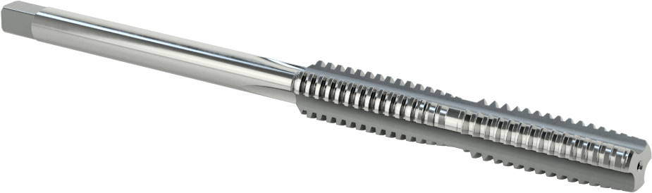 Trapez Dişli Tap, M10 x 2 mm Diş Boyutu, 2,56 inç Diş Uzunluğu