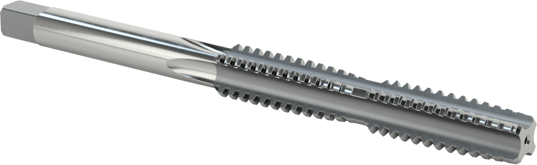 Trapez Dişli Tap, M18 x 4 mm Diş Boyutu, 4,33" Diş Uzunluğu