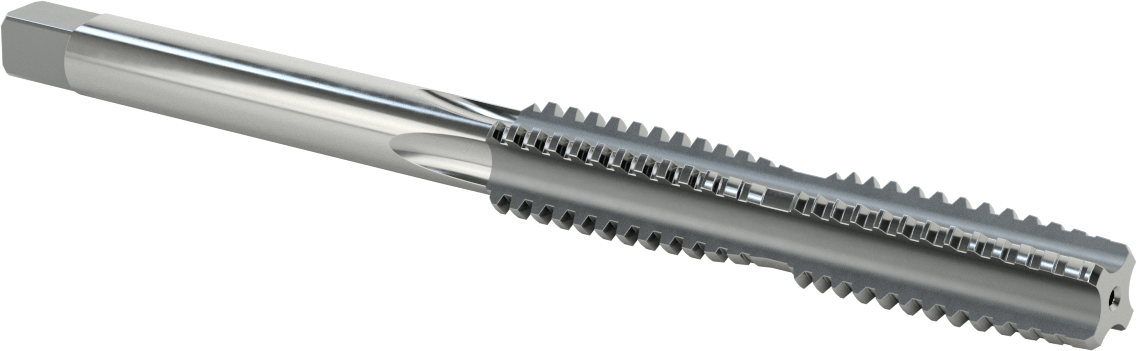 Trapez Dişli Tap, M24 x 5 mm Diş Boyutu, 5,31 inç Diş Uzunluğu