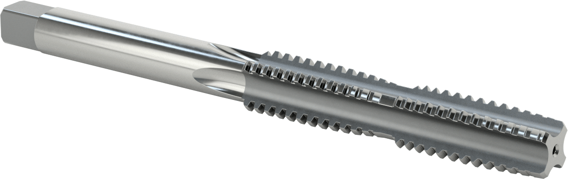 Trapez Dişli Tap, M26 x 5 mm Diş Boyutu, 5,31 inç Diş Uzunluğu
