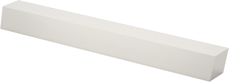 Torna Takım Ham Parçası, M2 Yüksek Hızlı Takım Çeliği, 1/4“ Genişlik x 1/4” Yükseklik Şaft, Kare