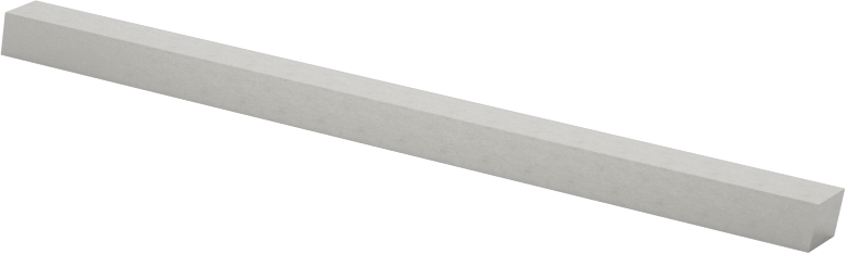 Torna Takım Ham Parçası, T15 Yüksek Hızlı Takım Çeliği, 1/8“ Genişlik x 1/8” Yükseklik Şaft, Kare