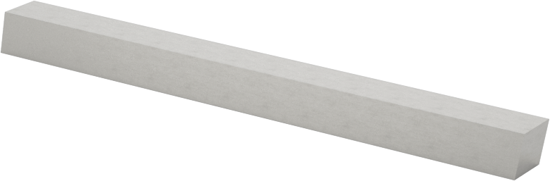 Torna Takım Ham Parçası, T15 Yüksek Hızlı Takım Çeliği, 3/16“ Genişlik x 3/16” Yükseklik Şaft, Kare