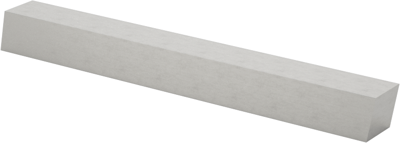 Torna Takım Ham Parçası, T15 Yüksek Hızlı Takım Çeliği, 1/4“ Genişlik x 1/4” Yükseklik Şaft, Kare
