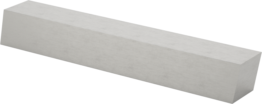 Torna Takım Ham Parçası, T15 Yüksek Hızlı Takım Çeliği, 5/8“ G x 5/8” Yüksek Şaft, Kare