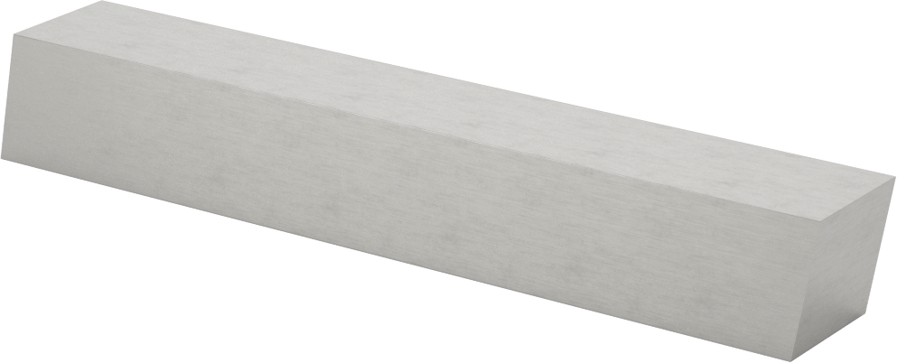Torna Takım Ham Parçası, T15 Yüksek Hızlı Takım Çeliği, 7/8“ Genişlik x 7/8” Yükseklik Şaft, Kare
