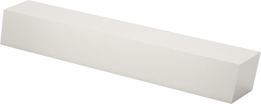 Torna Takım Ham Parçası, T15 Yüksek Hızlı Takım Çeliği, 5/8“ G x 5/8” Yüksek Şaft, Kare