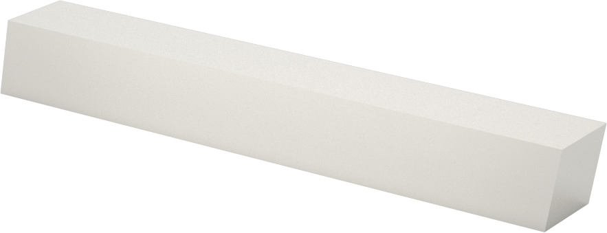Torna Takım Ham Parçası, M48 Yüksek Hızlı Takım Çeliği, 1/2“ Genişlik x 1/2” Yüksek Şaft, Kare