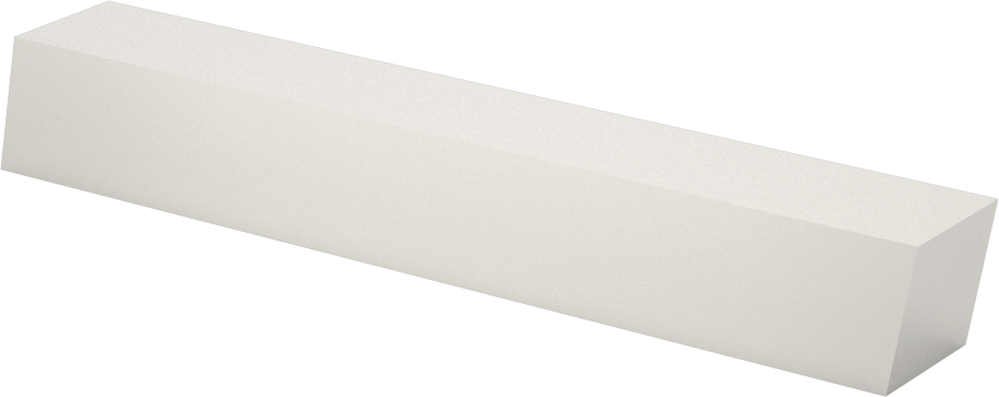 Torna Takım Ham Parçası, M48 Yüksek Hızlı Takım Çeliği, 5/8“ G x 5/8” Yüksek Şaft, Kare