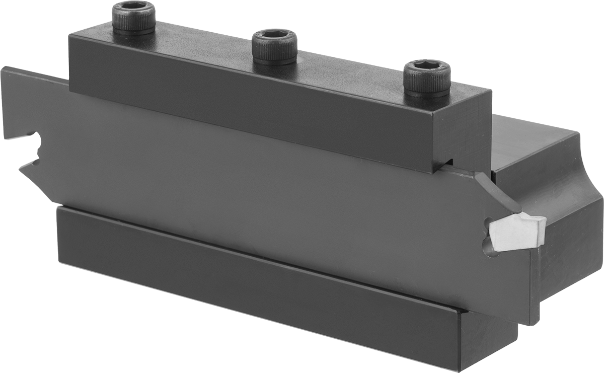 Shown with Blade-Style Holder and Carbide Insert