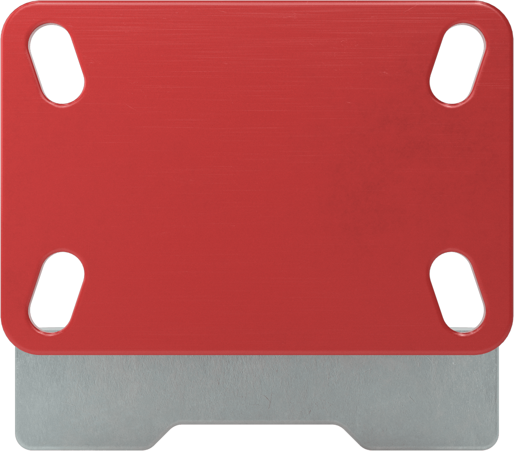 Kingston Tekerlek, Frenli ve 6" Çapında Kauçuk Tekerlekli Sert