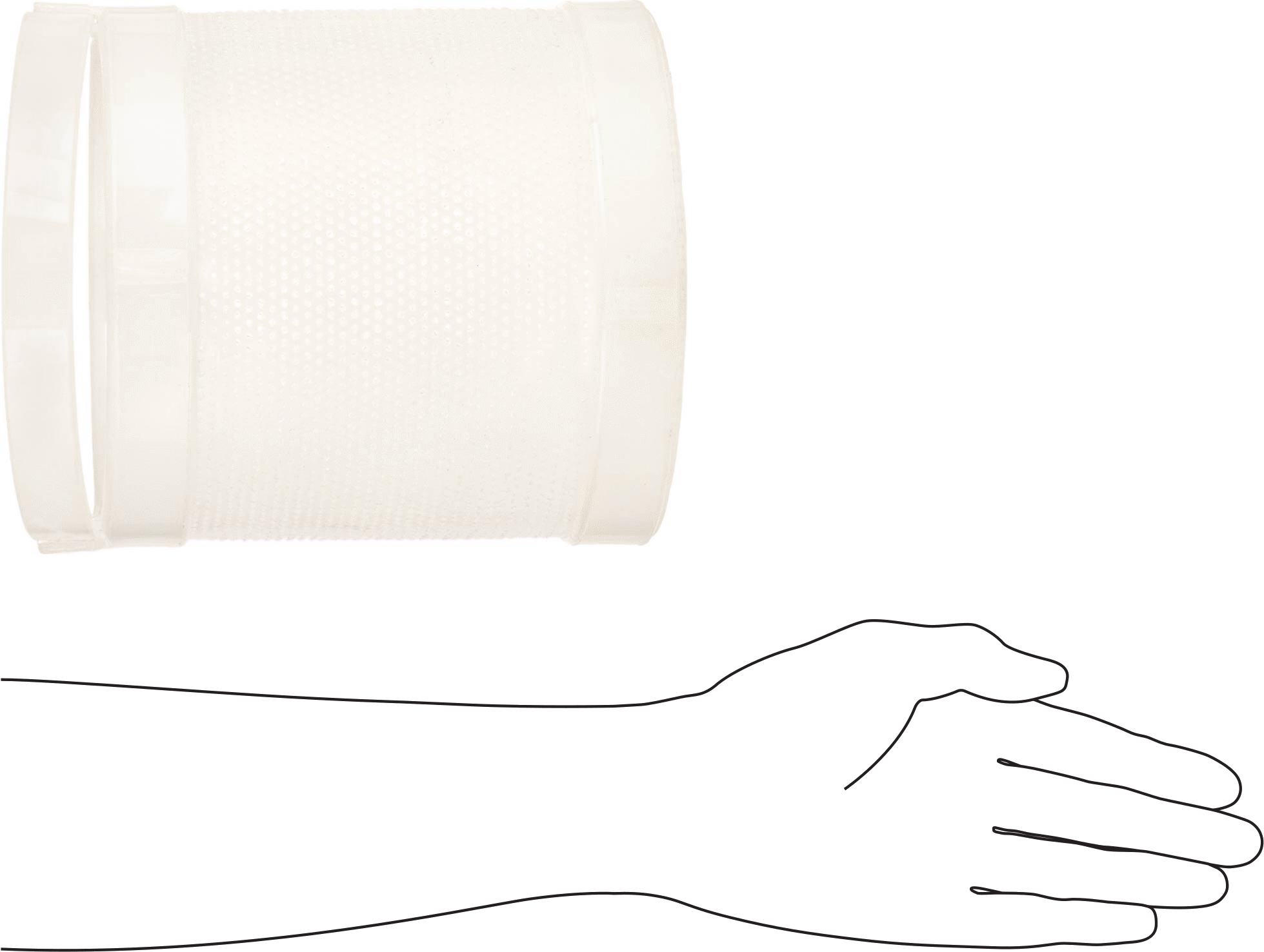 Asit Dirençli Plastik Yuvarlak Parça Sepeti, 8" Çap, 3/32" Çaplı Örgü Açıklığı