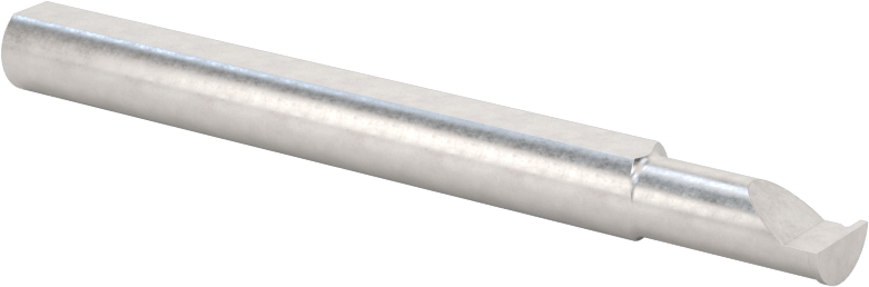 Tespit Halkası için İç Yivli Torna Takımı, 0,50 mm Oluk Genişliği, 1/2" Maksimum Delik Derinliği