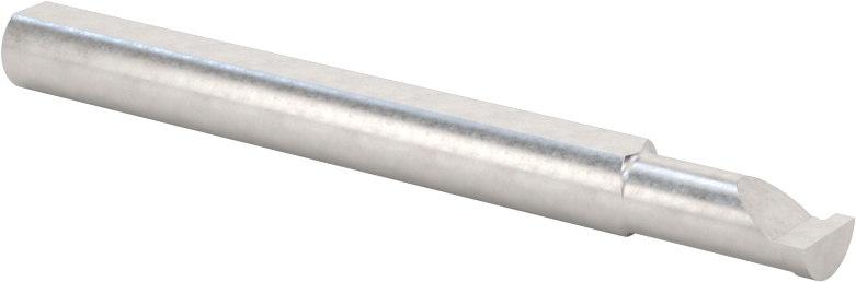 Tespit Halkası için İç Yivli Torna Takımı, 1,30 mm Oluk Genişliği, 1/2" Maksimum Delik Derinliği