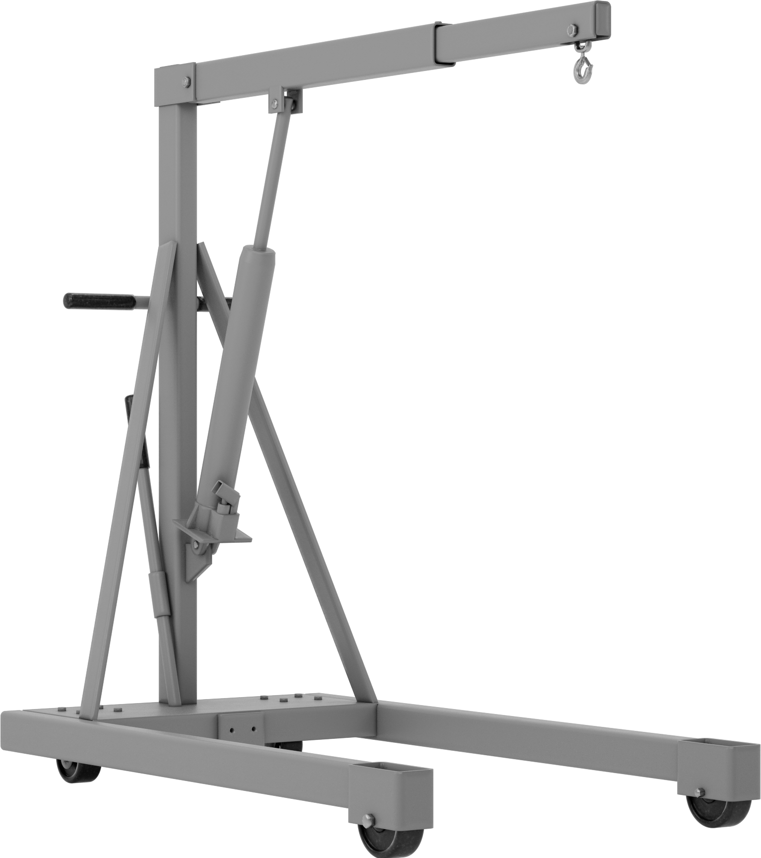 Hidrolik Vinç, 41“-54” Kol Uzunluğu, 1/4 Ton/500 lbs. Geri Çekilmiş Kol Kapasitesi