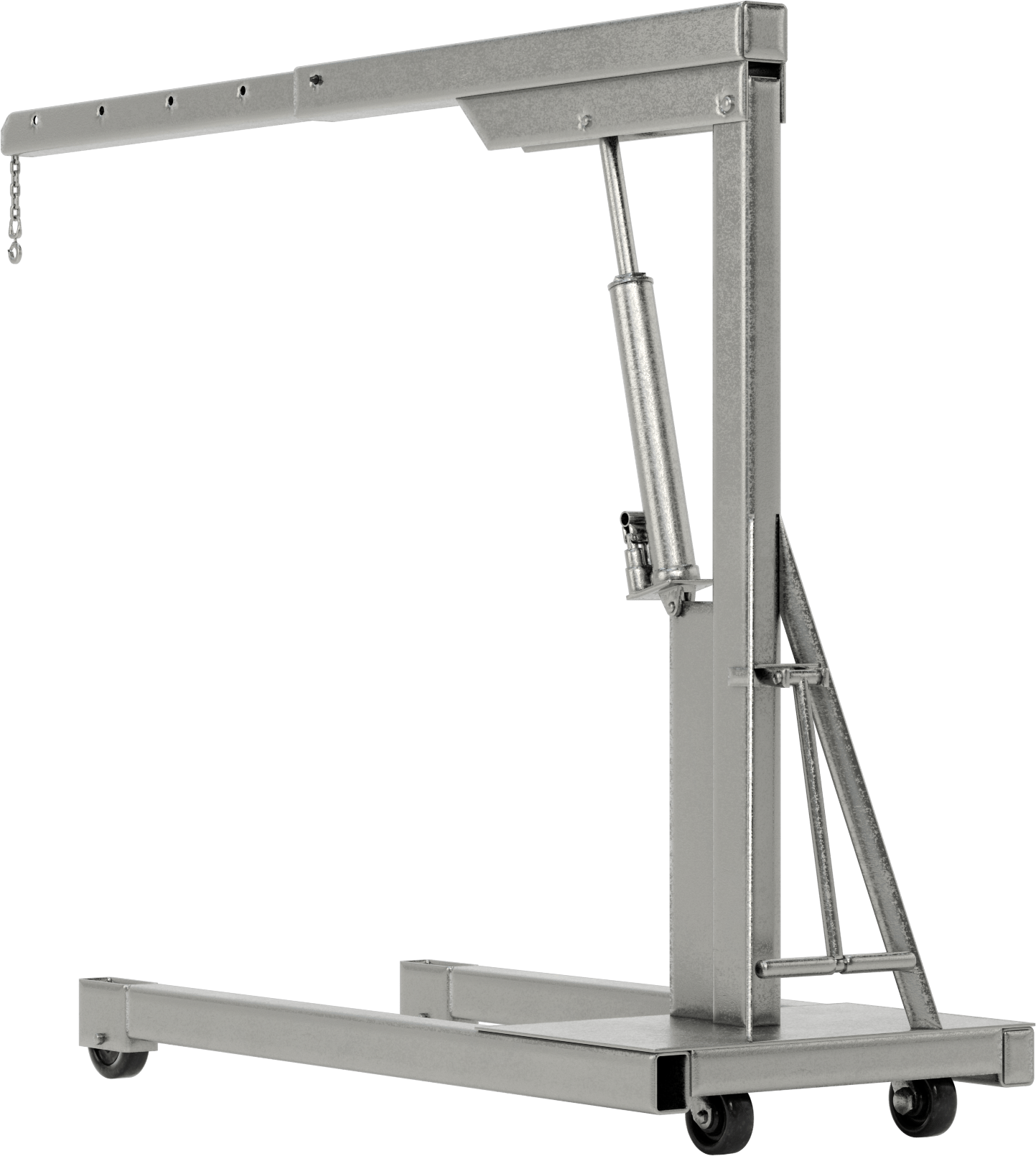 Hidrolik Vinç, 54“-95” Kol Uzunluğu, 1 Ton/2000 lbs. Geri Çekilmiş Kol Kapasitesi
