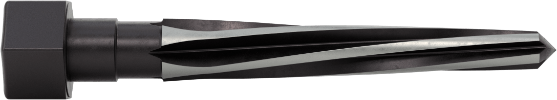 Delik Hizalama için Altıgen Şaftlı Rayba, 5" Uzun Heliks Yiv, 0,8125“ x 0,4688” Rayba Çapı