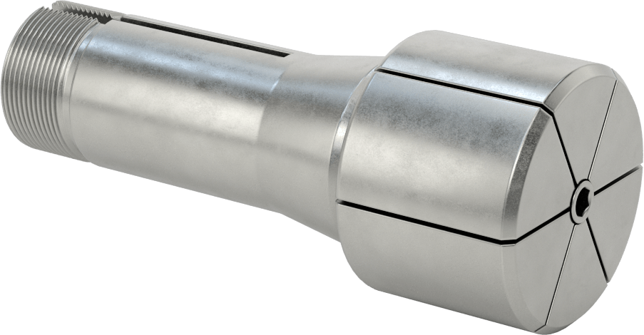Kendi İç Tutuşlu 5C Torna Pensinizi Yapın, 2" Baş Çapı, 1-1/2" Başlık Kalınlığı