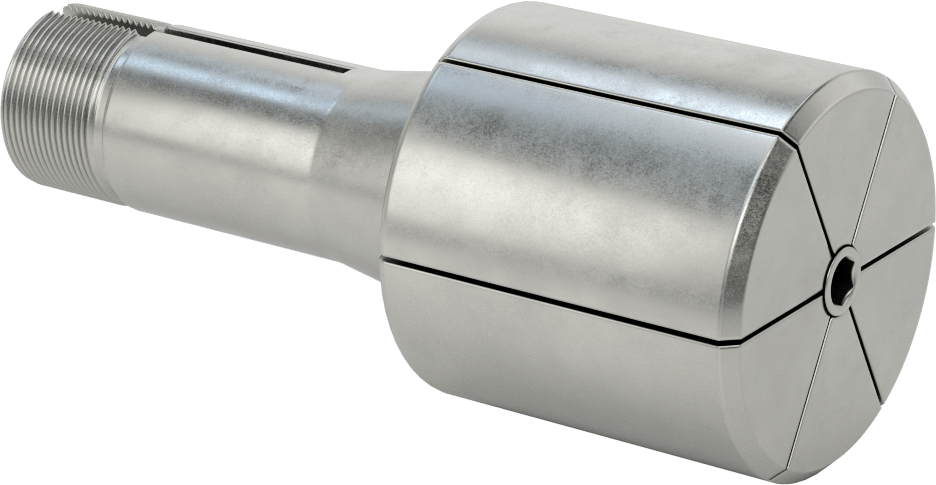 Kendi İç Tutuşlu 5C Torna Pensinizi Yapın, 2-1/2" Başlık Çapı, 2-1/2" Baş Kalınlığı