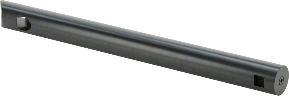 Delik Açma Torna Takım Tutucusu, 1/2“ Çaplı Şaftlı 3/16” Kare Takım Ucu için