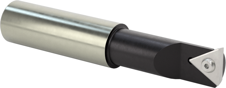 Karbür Uçlu Delme Torna Takımı, 1/2" Şaft Çapı, 7/16" min Delik Çapı, 1-1/4" Maksimum Delik Derinliği