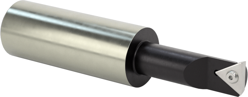 Karbür Uçlu Delme Torna Takımı, 3/4" Şaft Çapı, 7/16" min Delik Çapı, 1-3/8" Derinlik Maksimum Delik