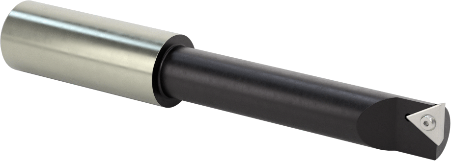 Karbür Uçlu Delme Torna Takımı, 3/4" Şaft Çapı, 9/16" Minimum Delik Çapı, 3" Derinlikte Maksimum Delik
