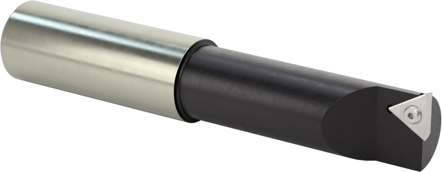 Karbür Uçlu Delme Torna Takımı, 3/4" Şaft Çapı, 11/16" min Delik Çapı, 2-1/4" Derinlik Maksimum Delik Çapı