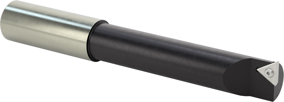 Karbür Uçlu Delme Torna Takımı, 3/4" Şaft Çapı, 11/16" min Delik Çapı, 3-1/2" Maksimum Delik Derinliği