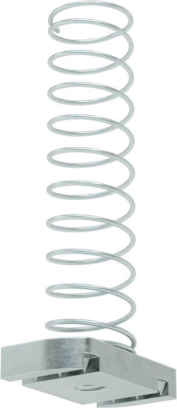 Strut Kanal Somunu, Yaylı, 2-7/16“ ve 3-1/4” Yüksek Kanal, Çelik, 1/4"-20 Diş