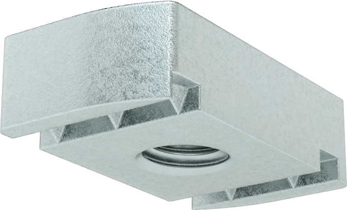 Strut Kanal Somunu, Çinko Kaplı Çelik, 3/8"-16 Diş Boyutu